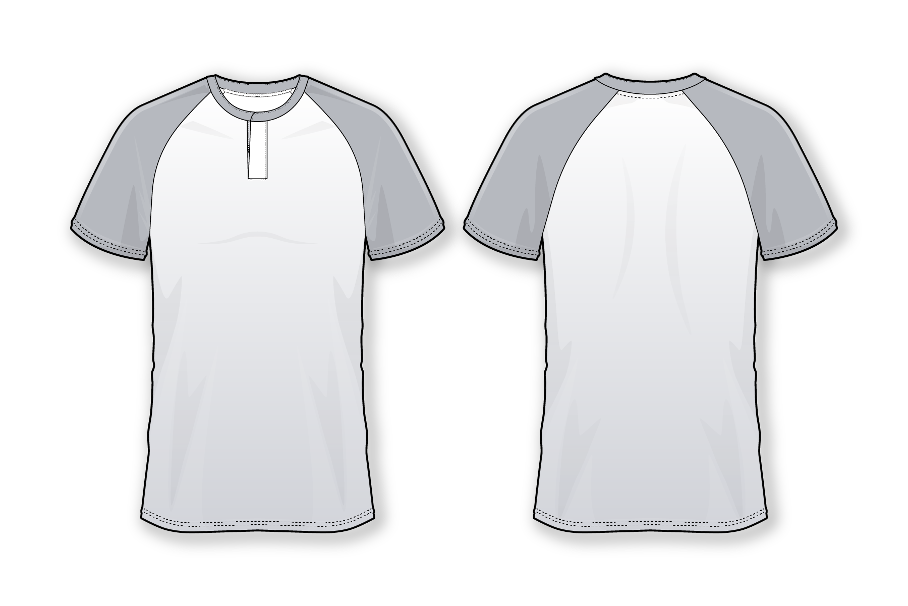 Soccer Raglan Mock Neck with Hidden Placket, Custom Shirt Design and Printing, Athletic Adult and Youth, Customize Shirts Design and Printing.